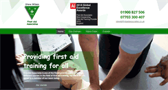 Desktop Screenshot of firstaidassociates.co.uk